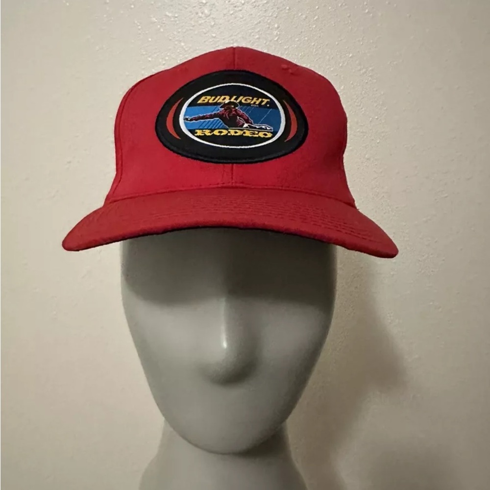 Bud Light Rodeo [Top of The World] Anheuser-Busch Beer SNAPBACK HAT_CAP Ltd HTF